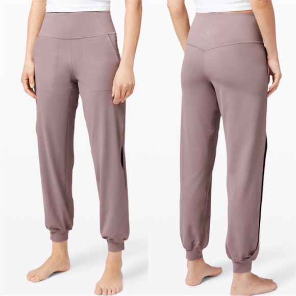lululemon violet verbena high rise cool vent side leg slits align joggers Size 4 - Picture 2 of 9